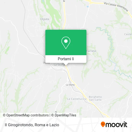 Mappa Il Girogirotondo