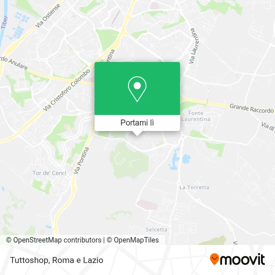 Mappa Tuttoshop