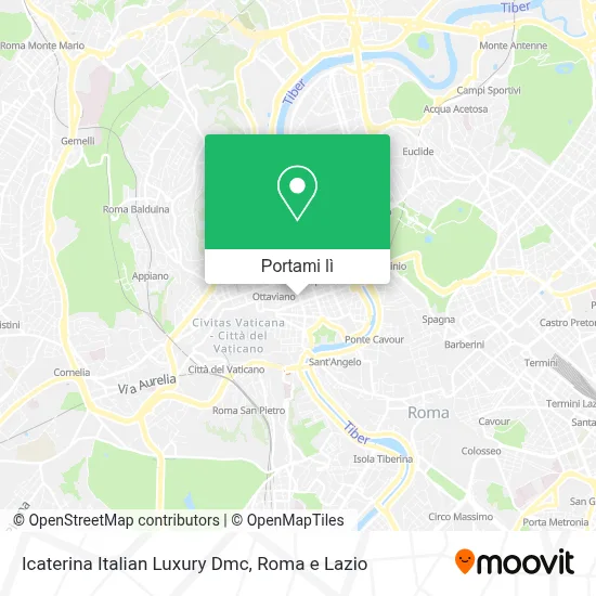 Mappa Icaterina Italian Luxury Dmc