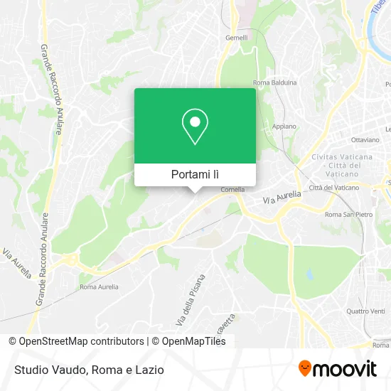 Mappa Studio Vaudo
