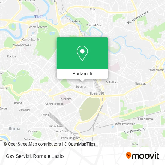 Mappa Gsv Servizi
