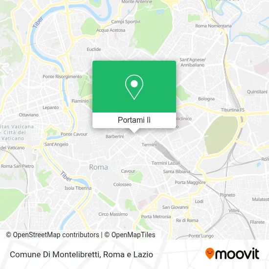 Mappa Comune Di Montelibretti