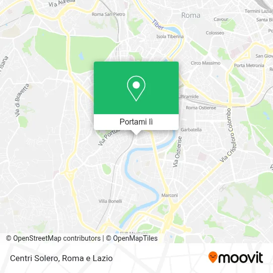 Mappa Centri Solero