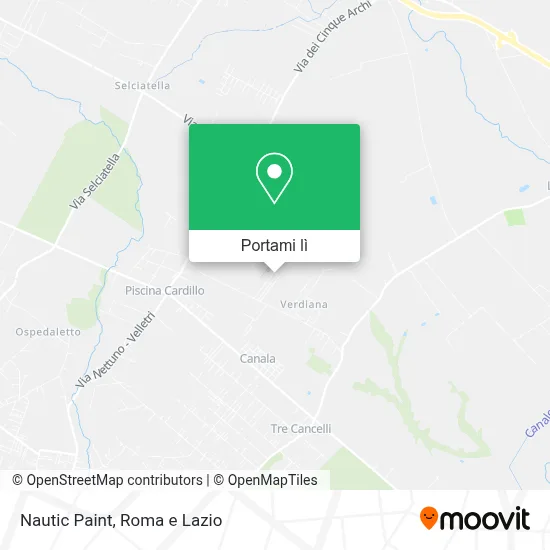 Mappa Nautic Paint