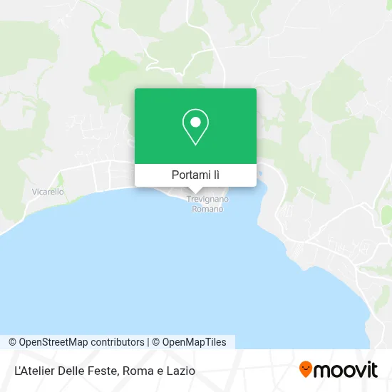 Mappa L'Atelier Delle Feste