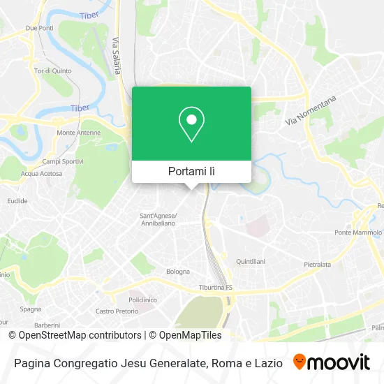 Mappa Pagina Congregatio Jesu Generalate
