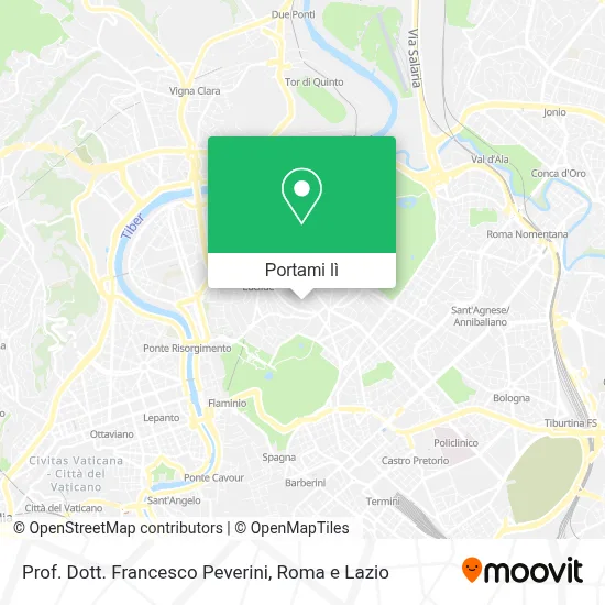 Mappa Prof. Dott. Francesco Peverini