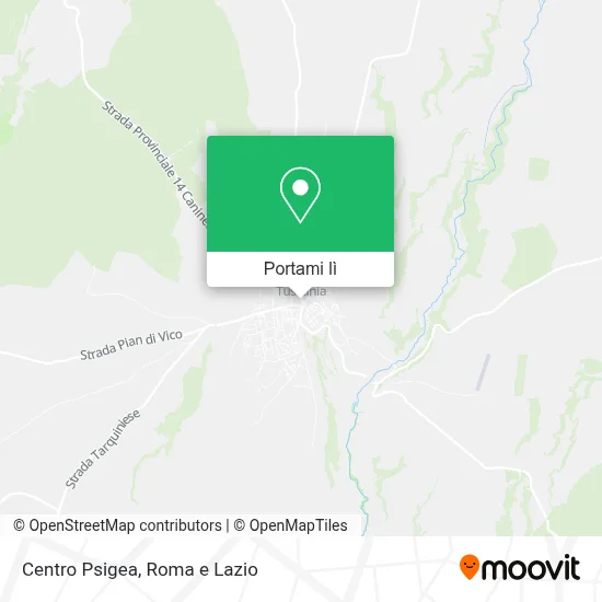 Mappa Centro Psigea