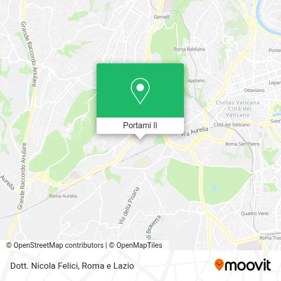 Mappa Dott. Nicola Felici