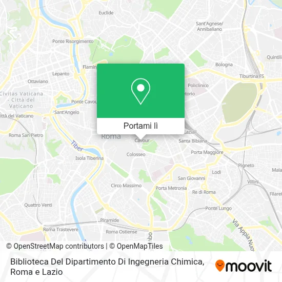 Mappa Biblioteca Del Dipartimento Di Ingegneria Chimica