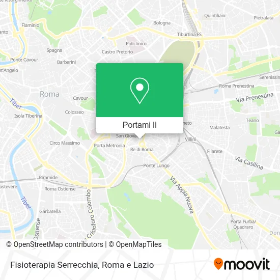 Mappa Fisioterapia Serrecchia