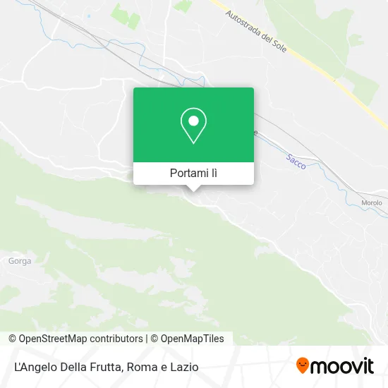 Mappa L'Angelo Della Frutta