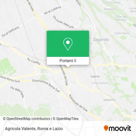 Mappa Agricola Valente