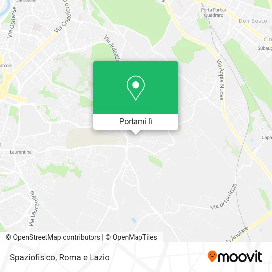 Mappa Spaziofisico