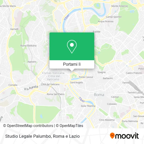 Mappa Studio Legale Palumbo