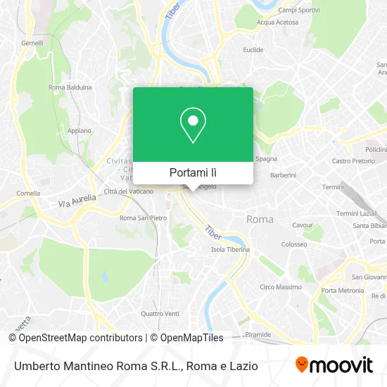 Mappa Umberto Mantineo Roma S.R.L.