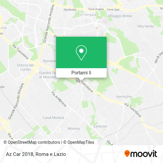Mappa Az Car 2018