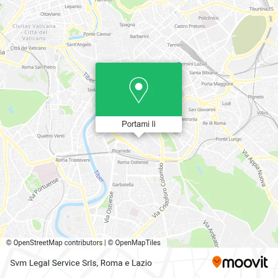 Mappa Svm Legal Service Srls
