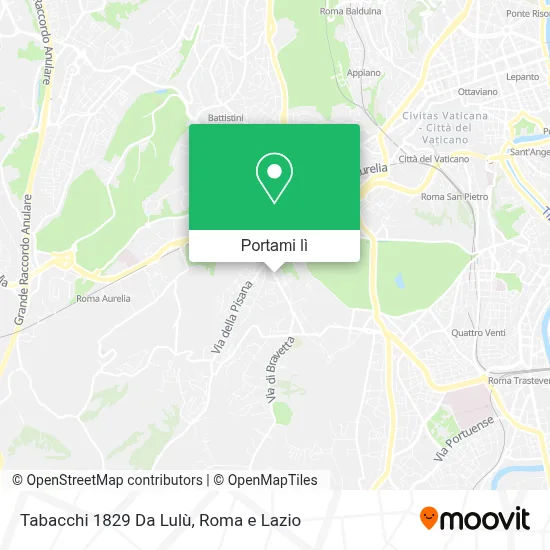 Mappa Tabacchi 1829 Da Lulù
