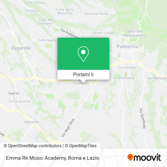 Mappa Emma Re Music Academy