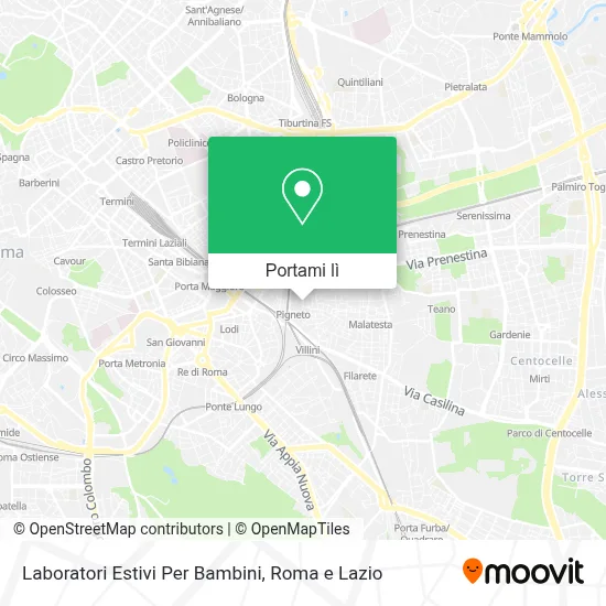 Mappa Laboratori Estivi Per Bambini