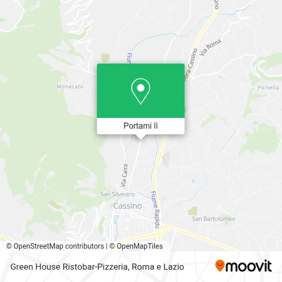 Mappa Green House Ristobar-Pizzeria