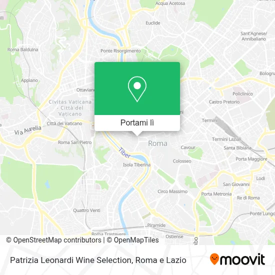 Mappa Patrizia Leonardi Wine Selection