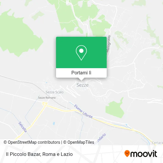 Mappa Il Piccolo Bazar
