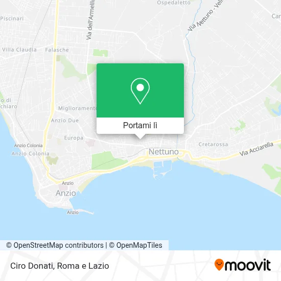 Mappa Ciro Donati