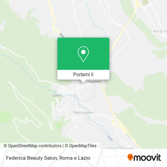 Mappa Federica Beauty Salon