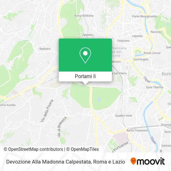 Mappa Devozione Alla Madonna Calpestata
