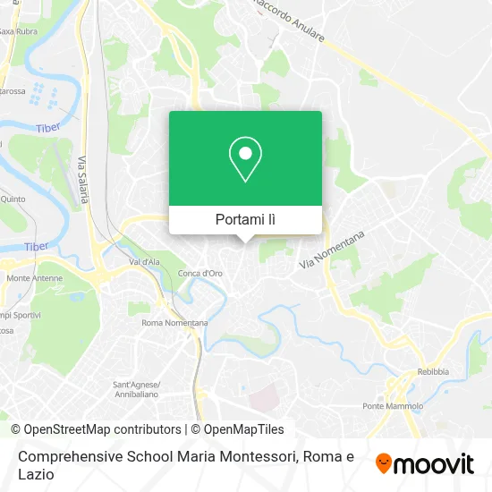 Mappa Comprehensive School Maria Montessori