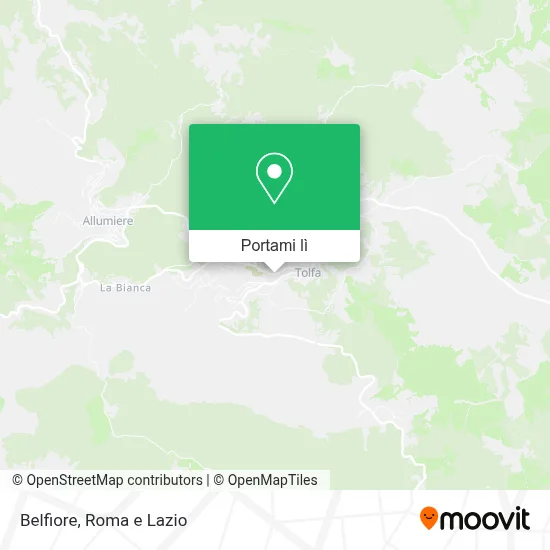 Mappa Belfiore