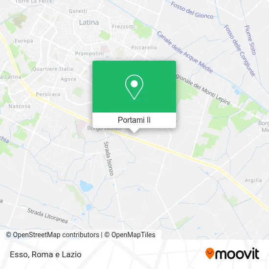 Mappa Esso