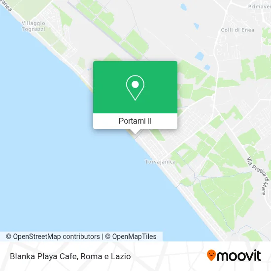Mappa Blanka Playa Cafe