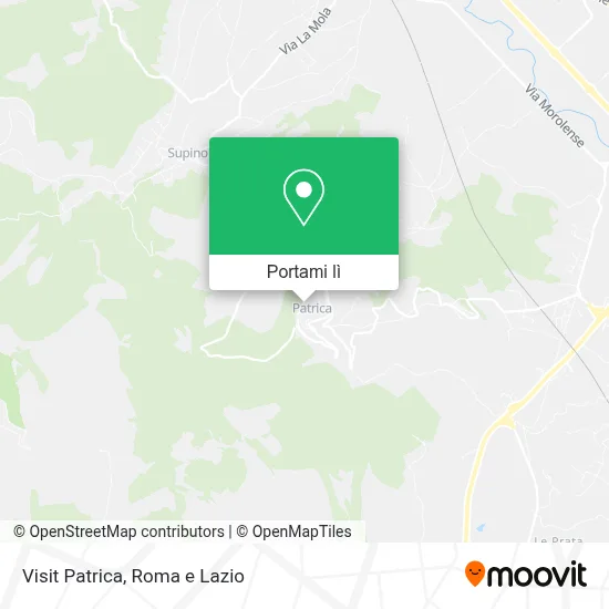 Mappa Visit Patrica