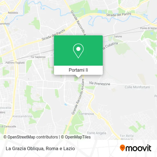 Mappa La Grazia Obliqua