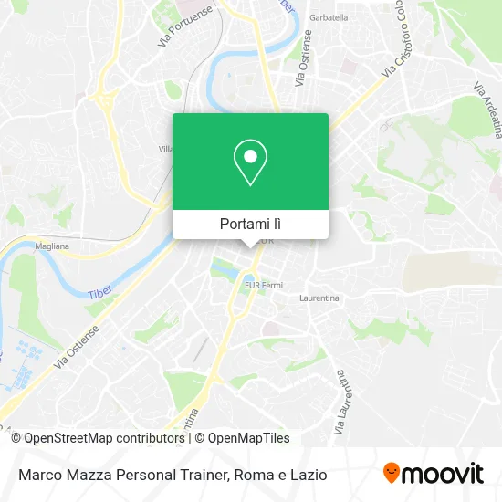 Mappa Marco Mazza Personal Trainer
