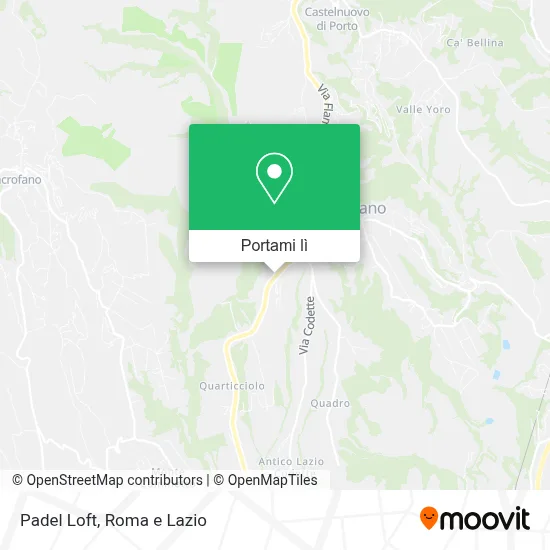 Mappa Padel Loft