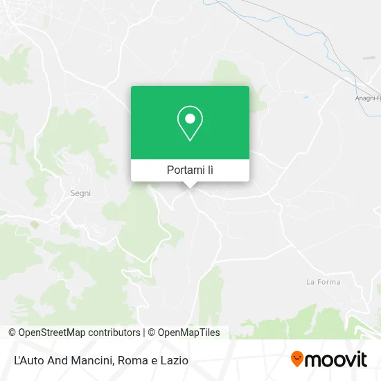 Mappa L'Auto And Mancini