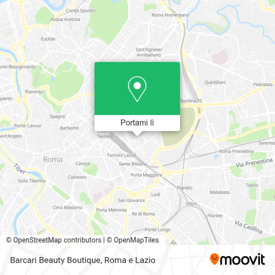 Mappa Barcari Beauty Boutique