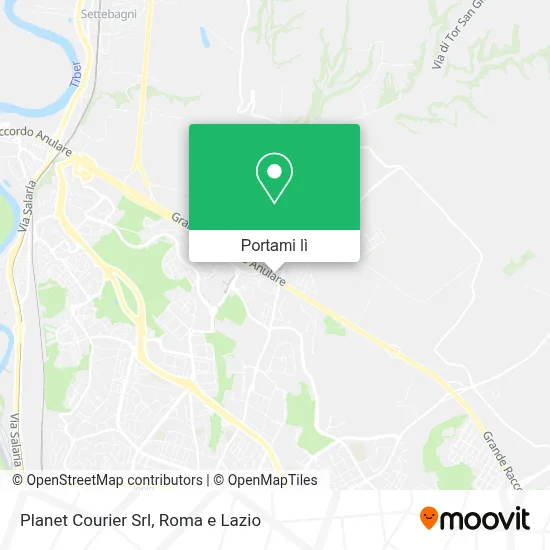 Mappa Planet Courier Srl