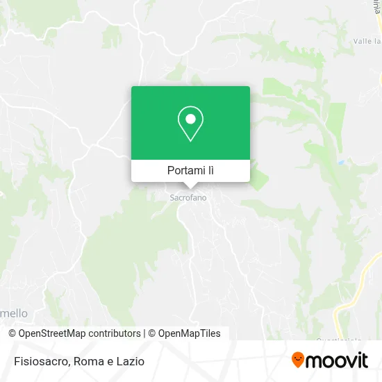 Mappa Fisiosacro