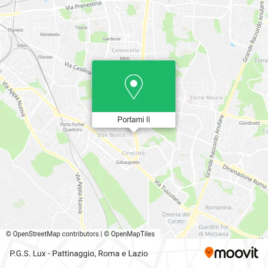 Mappa P.G.S. Lux - Pattinaggio