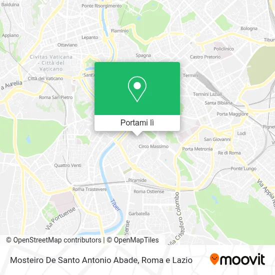 Mappa Mosteiro De Santo Antonio Abade