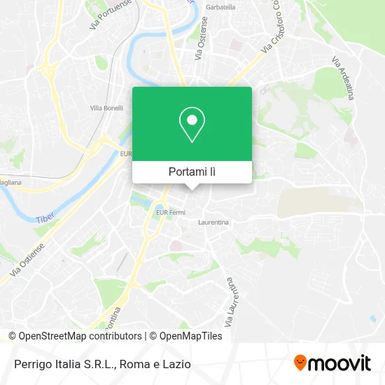 Mappa Perrigo Italia S.R.L.
