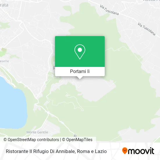 Mappa Ristorante Il Rifugio Di Annibale