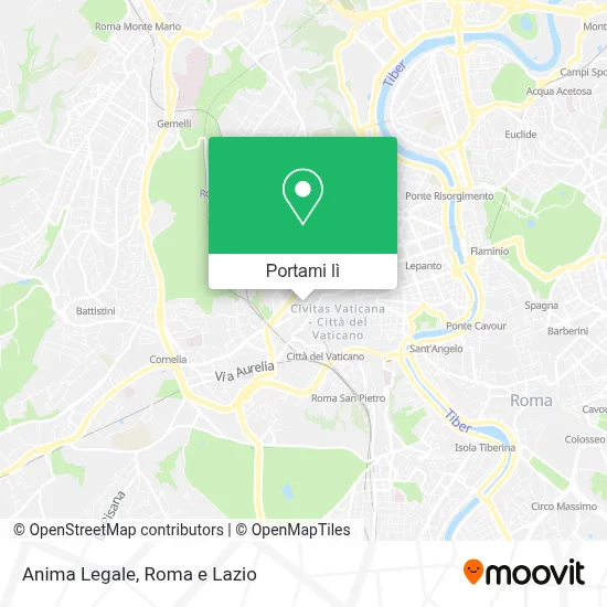 Mappa Anima Legale
