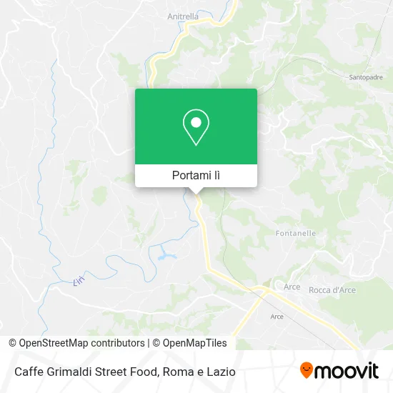 Mappa Caffe Grimaldi Street Food