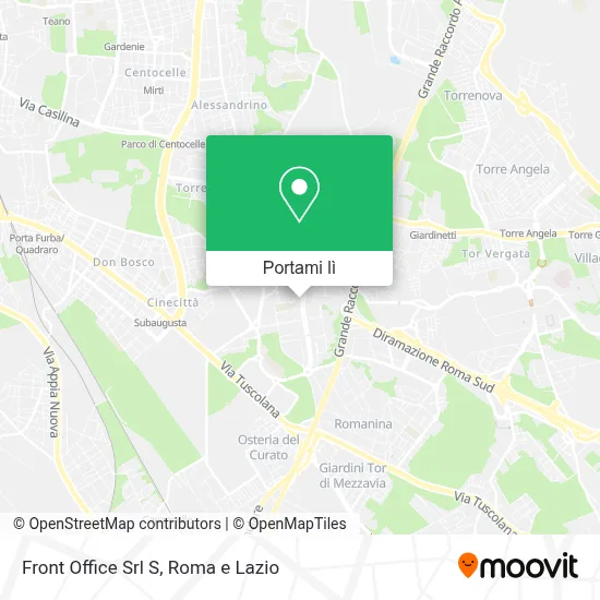 Mappa Front Office Srl S
